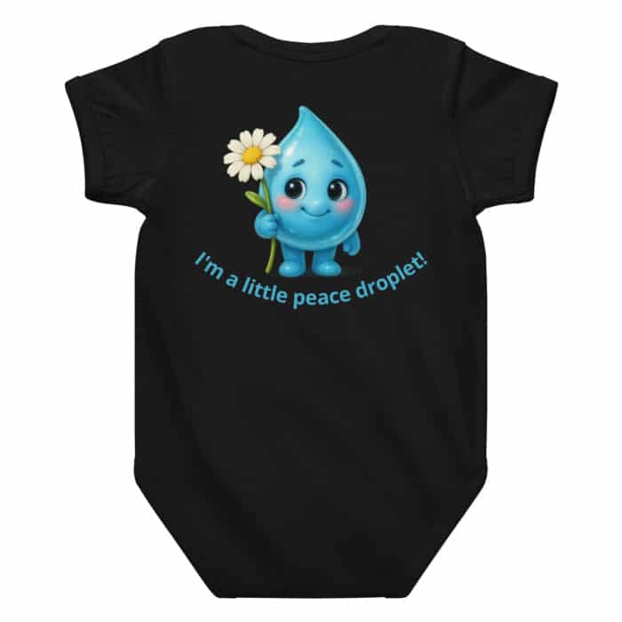 Baby jersey bodysuit