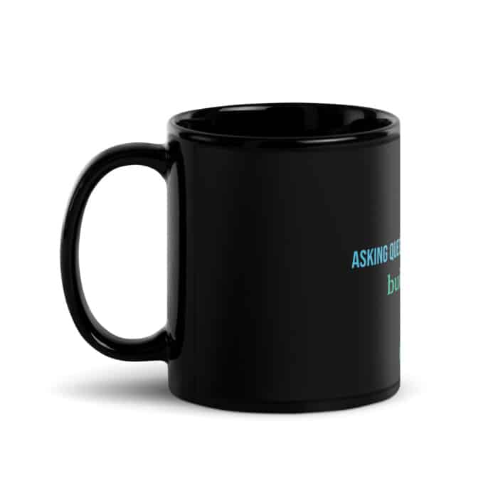 Black Glossy Mug - Image 2