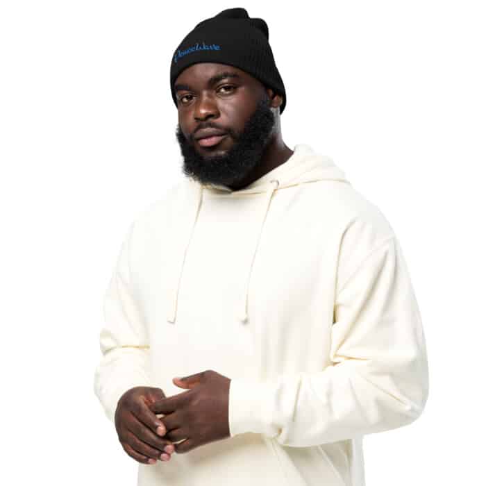 Organic ribbed beanie - Image 2
