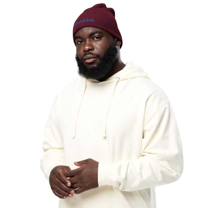 Organic ribbed beanie - Image 8