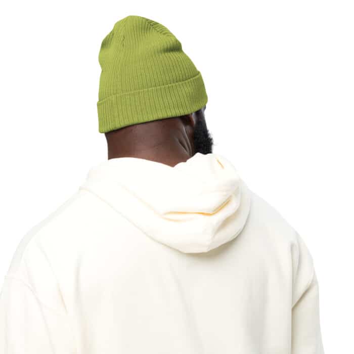 Organic ribbed beanie - Image 15