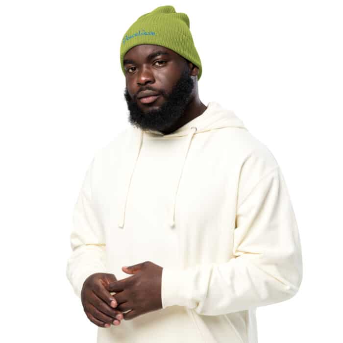Organic ribbed beanie - Image 14