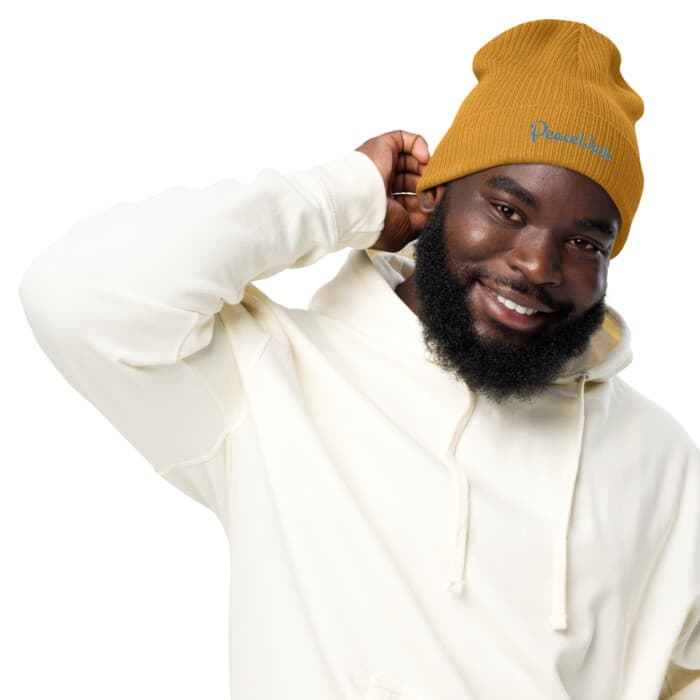 Organic ribbed beanie - Image 10